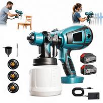 Belaidis dažymo purkštuvas 18V, 1000 ml, tinka Makita