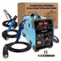 Pusiau automatinis suvirinimo aparatas SHERMAN MIG 200 HD MMA TIG, 200A, 230V, 3in1