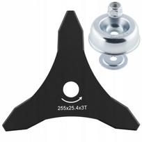 Krūmapjovės SHIELD 3T TRIDENT diskas, storas, tinka STIHL FS55, FS85, FS87, FS56, FS90, FS120, FS200, FS250