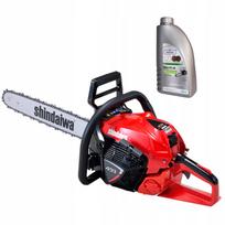 Benzininis grandininis pjūklas Shindaiwa 493, 3,4 AG, 38 cm, japoniškas