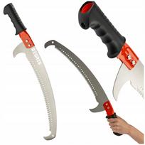 Rankinis medžio pjūklas su kabliu, plieninis, 580 mm