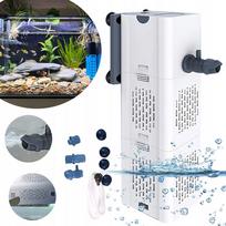 Vandens siurblys akvariumui ECO, 6W, 500 l/val., su dviem IP68 filtrais