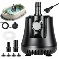 Vandens siurblys akvariumui, tvenkiniui, 25W, tylus, su 1,5 m žarna, ABS