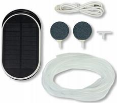 Saulės energijos aeratorius AP007 tvenkiniui, nešiojamas, su baterija