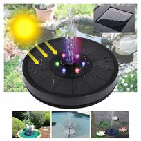 Saulės fontanas su LED apšvietimu, 18 cm