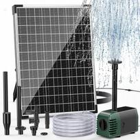 Saulės siurblys tvenkiniui, 20 W, 875 l/h, su žarna