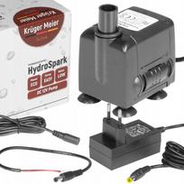 Vandens siurblys 12V/230V, 450 l/val., tylus, efektyvus, kemperiams ir sodui