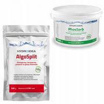Dumblių šalinimo rinkinys HYDROIDEA AlgoSplit 500 g + PhosSorb 500 g