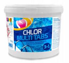 Baseino dezinfekcinės chloro tabletės GAMIX MULTI TABS, 25 x 200 g, 5 kg