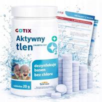 Baseino aktyvus deguonis be chloro, 1 kg (50 x 20 g tabletės)