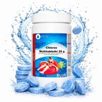 Chloro daugiafunkcinės tabletės baseinui, 1 kg (50 x 20 g) Jacuzzi