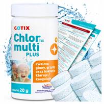 Baseino chloro tabletės, 1 kg