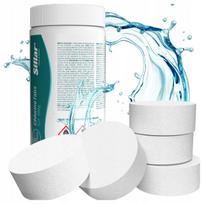 Baseino chloro tabletės Sillar, 1 kg (200 g tabletės)