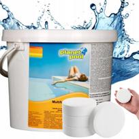 Baseino chloras, 3 kg, daugiafunkcinės 200 g tabletės