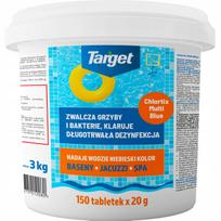 Baseino chloro tabletės TARGET FOR POOL, 3 kg, 150 x 20 g, multifunkcinės CHLORTIX