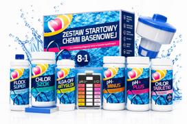 Baseino chemijos rinkinys 8in1 su didelėmis BOJA GAMIX tabletėmis