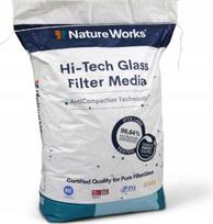 Kvarcinis smėlis baseino filtrui NATURE WORKS, 99,64 % filtravimo efektyvumas, 10 kg