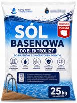 Baseino druska elektrolizei, 25 kg