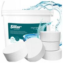 Chloro tabletės baseinui, 5 kg (200 g tabletės)