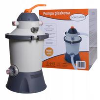 Baseino smėlio filtras su siurbliu Corciano, 3785 l/val., 90 W
