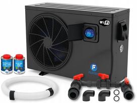 Baseino šilumos siurblys Flotide Inverter, 45 m³, su BYPASS