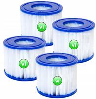 Filtras Lay-Z-Spa siurbliui Bestway 60311, VI tipo, 4 vnt.