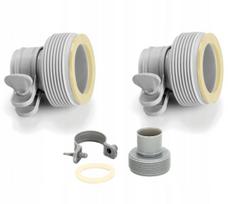 Žarnų pompų reduktoriaus adapteris, 2 vnt., sumažina nuo 38 mm iki 32 mm