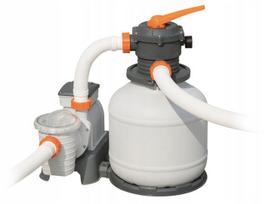 Baseino smėlio filtras su siurbliu, 8327 l/h, 58499