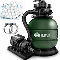 Smėlio siurblys baseinui, tinka filtravimo rutuliukams, 7900 l/val.