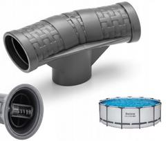 Jungtis T formos "14", pilka, baseinui Bestway Steel Pro MAX 5618W