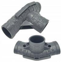 Baseino jungtis BESTWAY STEEL PRO MAX, pilka, 366x100 cm