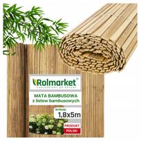Bambukinė terasa kilimėlis, 1,8x5 m, balkonui ir tvorai