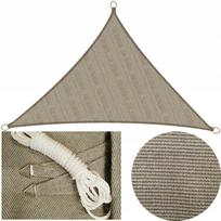 Pavėsinėms skirtas tentas Gutex HDPE, 3,6x3,6x3,6 m, smėlio spalvos, 170 g/m²