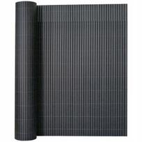 Dvipusis PVC grindų kilimėlis balkonui, 150x500 cm, pilkas