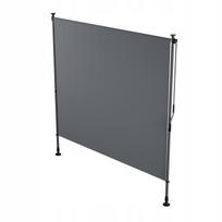 Vertikali markizė 200x310 cm, tamsiai pilka, balkonui ir terasai
