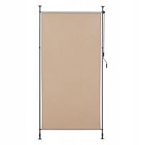 Vertikalus langų roletas su teleskopiniu išplėtimu, uždanga 120x230-310 cm