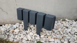 Vejos bortelis PALISADA EKO 3,2 m, grafito spalvos