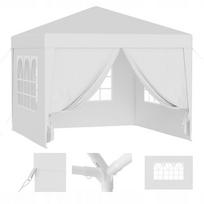 Sodo paviljonas, 3x3 m, su 4 sienomis ir langais