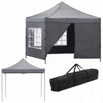 Paviljonas 3x3 m su langais, sodo, komercinis, Express