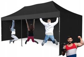 Sodo palapinė 3x6 m, 60 kg, itin tvirta, lengvai pastatoma