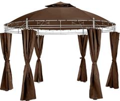 Sodo paviljonas 350 x 350 x 280 cm, apvalus
