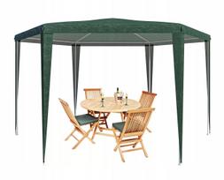 Stoginė sodo pavėsinė, 4x4 m, atspari vandeniui