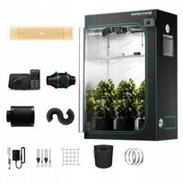 Augalų auginimo rinkinys Mars Hydro TSL2000 300W su 120x60x180 cm palapine ir 4" ortakių ventiliatoriumi