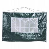 Pavėsinės sienelė su langu, žalia, 3 m (3x3, 3x6, 3x9)