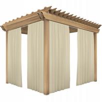Lauko užuolaida 155x220, vandeniui atspari, terasai, pavėsinei, modelis 008