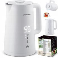 Elektrinis virdulys su temperatūros reguliavimu, 1,7 l, 2200 W, liečiamas valdymas
