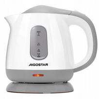 Elektrinis virdulys Aigostar Juliet, 1 l, 1100 W, sidabrinis/pilkas