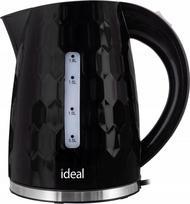 Elektrinis virdulys IDEAL, tylus, energiją taupantis, juodas, 1,8 l