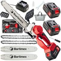 Belaidis grandininis pjūklas 20V 1400W, 2 x 4,0Ah akumuliatoriai, BRUSHLESS