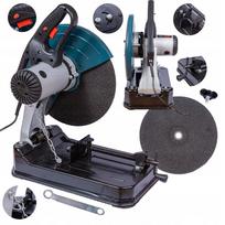 Metalo pjovimo kampinis pjūklas 4100W, 355 mm diskas, su spaustuvu